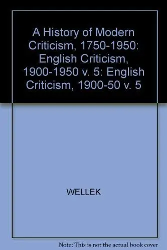 Cover of Wellek
