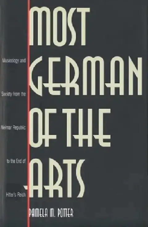 Cover of Most German of the Arts
