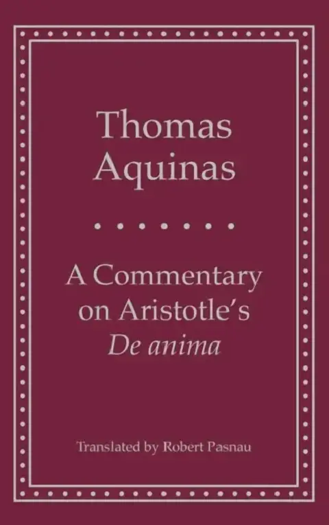 Cover of A Commentary on Aristotle's 'de Anima'
