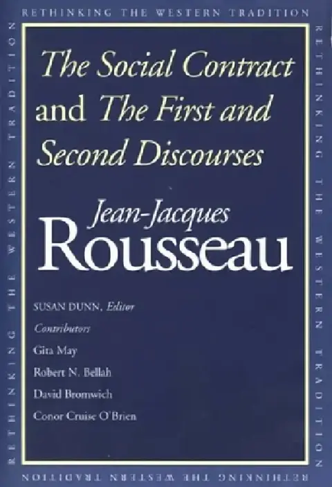 Cover of The Social Contract and the First and Second Discourses