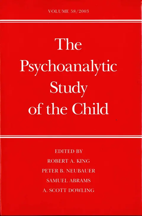 Cover of Psychoanalytic Study of the Child V58