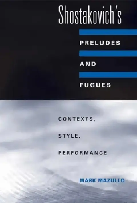 Cover of Shostakovich's Preludes and Fugues