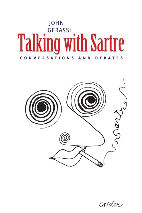 Cover of Talking with Sartre