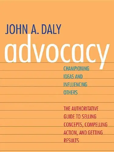 Cover of Advocacy