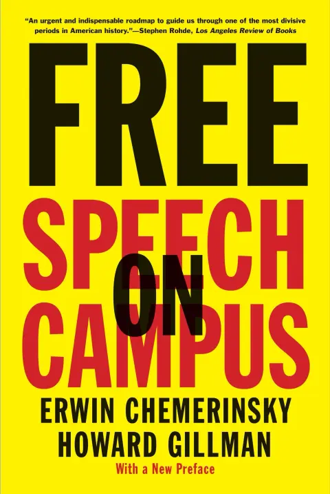 Cover of Free Speech on Campus