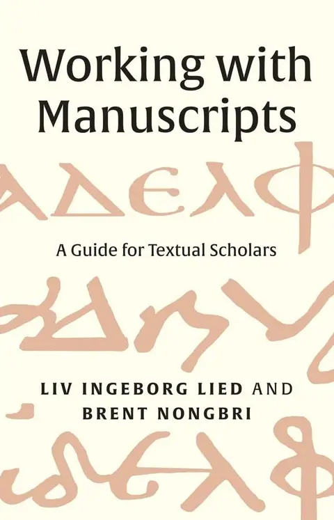 Cover of Working with Manuscripts
