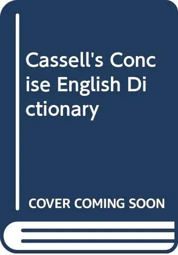 Cover of Cassell's Concise English Dictionary