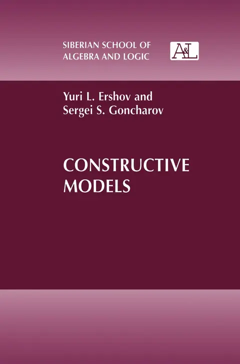Cover of Constructive Models