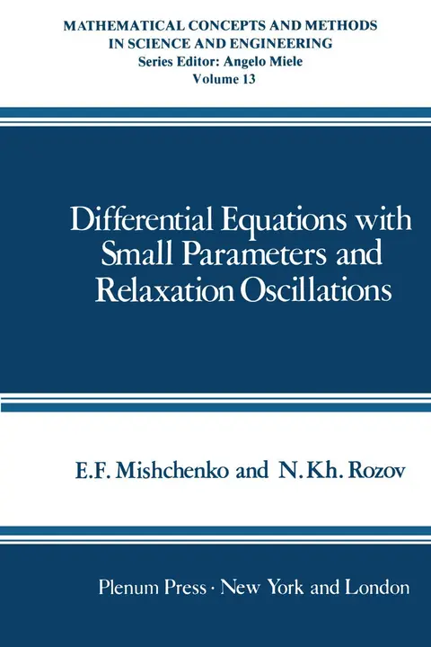 Cover of Differential Equations with Small Parameters and Relaxation Oscillations