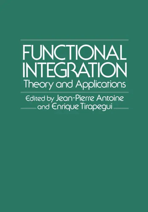 Cover of Functional Integration Theory and Applications