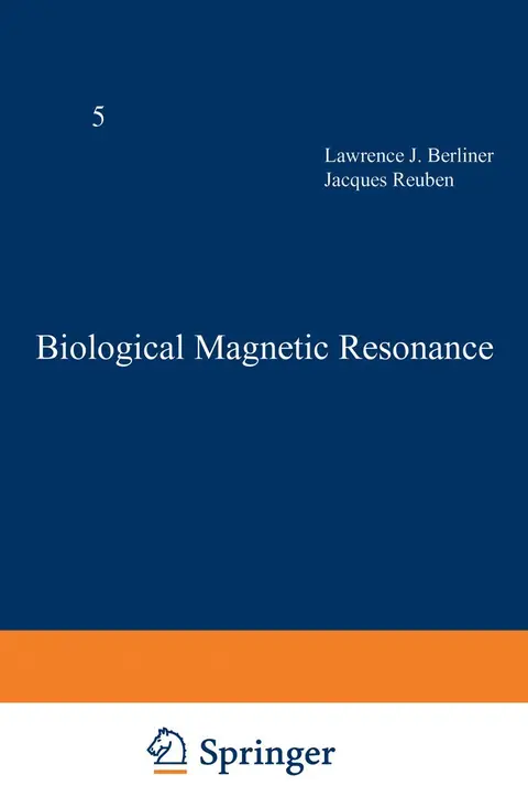 Cover of Biological Magnetic Resonance