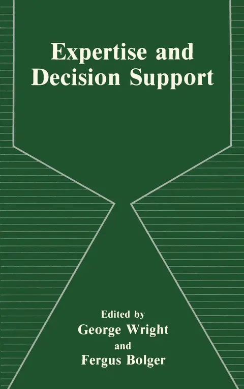 Cover of Expertise and Decision Support