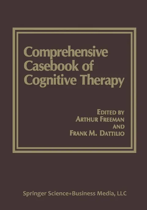 Cover of Comprehensive Casebook of Cognitive Therapy