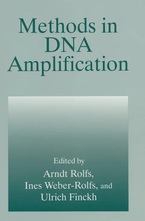 Cover of Methods in DNA Amplification