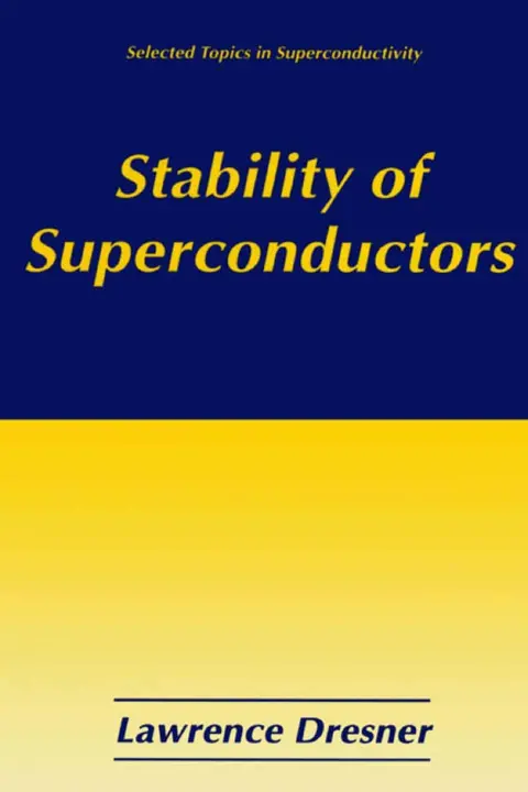 Cover of Stability of Superconductors