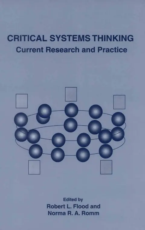 Cover of Critical Systems Thinking