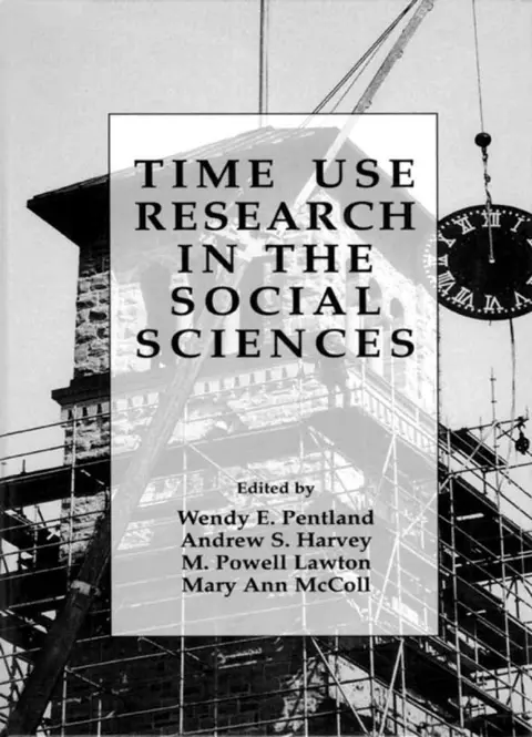 Cover of Time Use Research in the Social Sciences