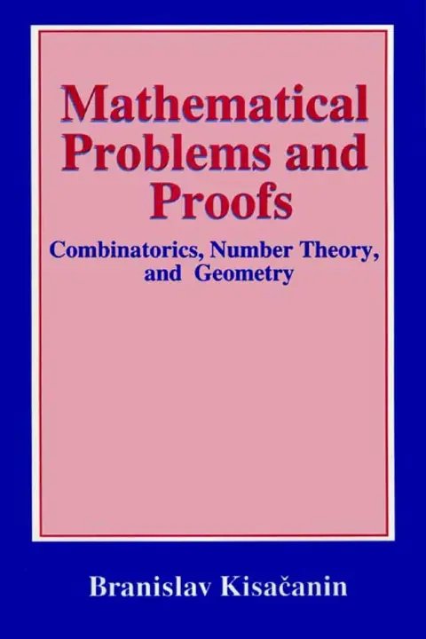 Cover of Mathematical Problems and Proofs