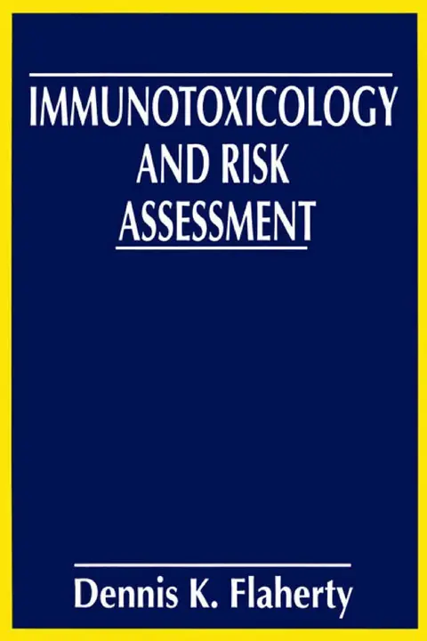 Cover of Immunotoxicology and Risk Assessment