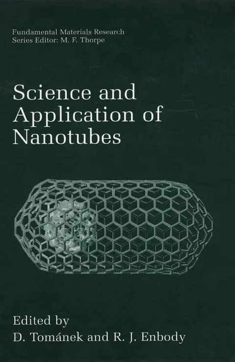 Cover of Science and Application of Nanotubes