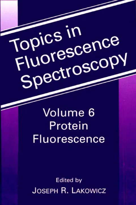 Cover of Protein Fluorescence