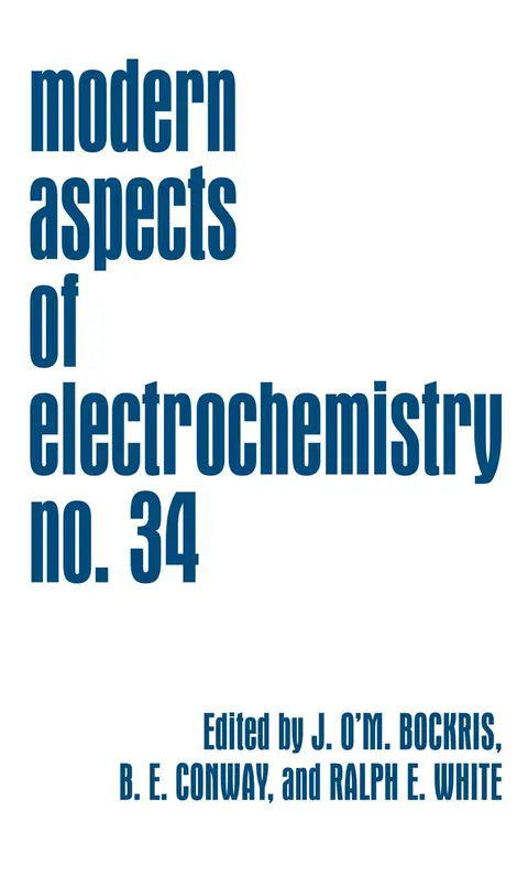 Cover of Modern Aspects of Electrochemistry