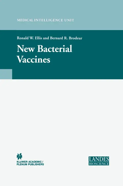 Cover of New Bacterial Vaccines