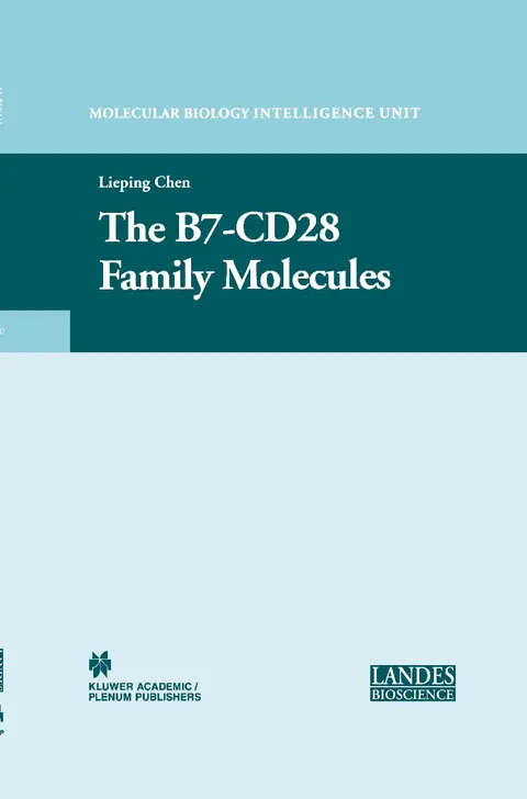 Cover of B7-Cd28 Family Molecules