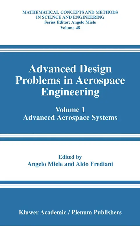 Cover of Advanced Design Problems in Aerospace Engineering