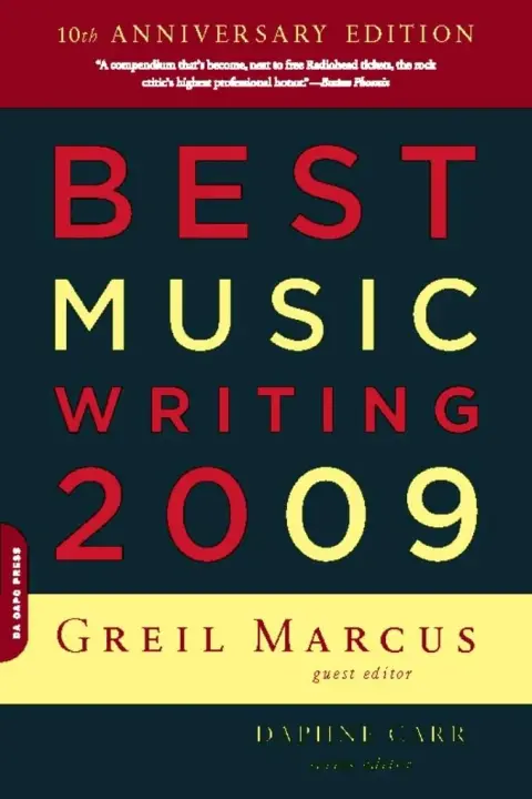 Cover of Best Music Writing 2009