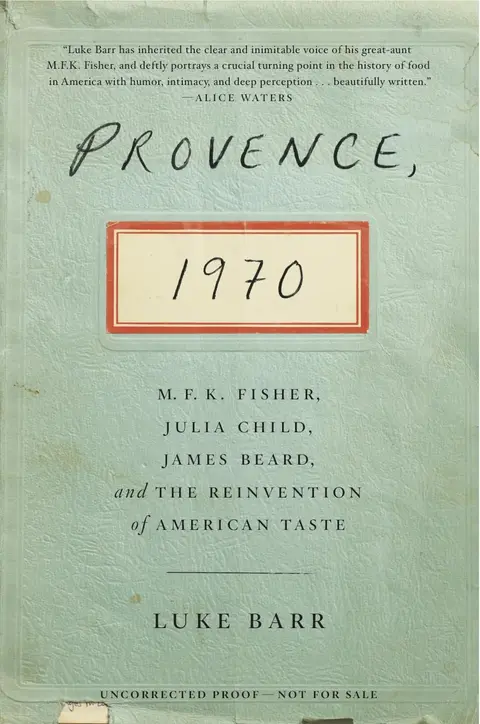 Cover of Provence, 1970