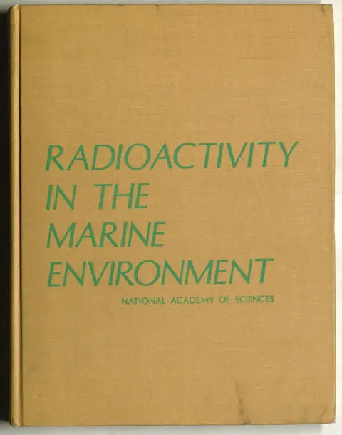 Cover of Radioactivity in the marine environment