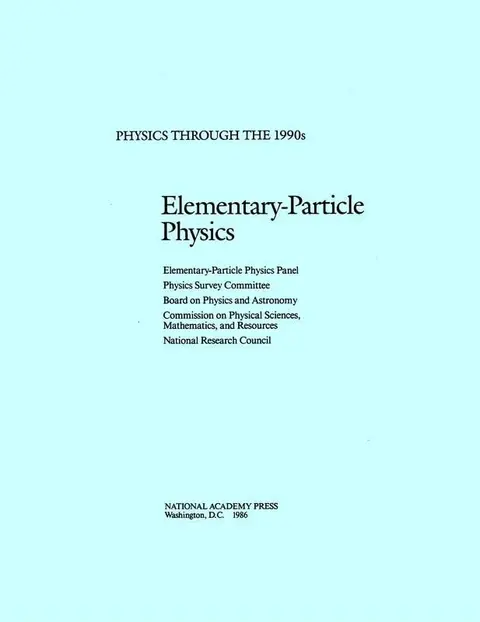 Cover of National Academy Press
