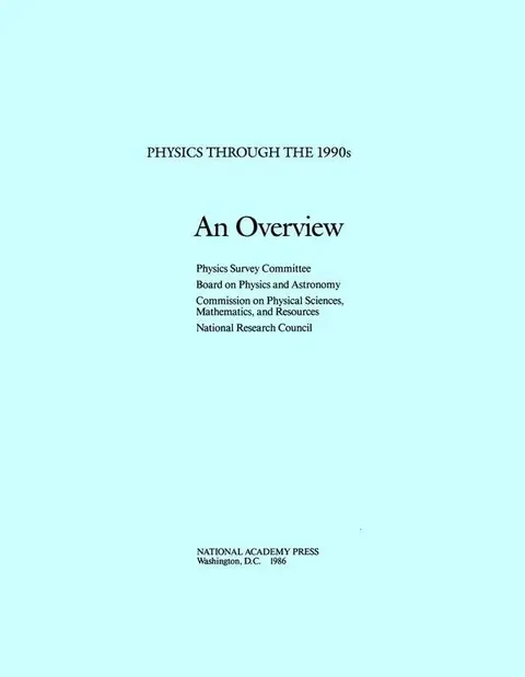 Cover of An Overview