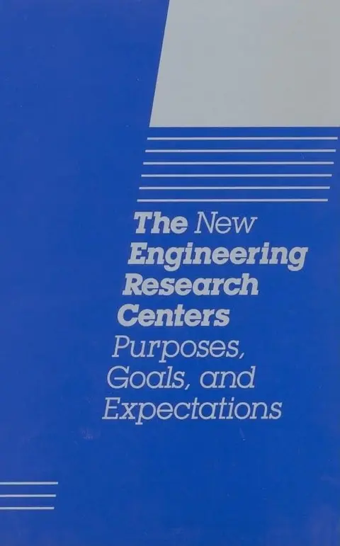 Cover of New Engineering Research Centers