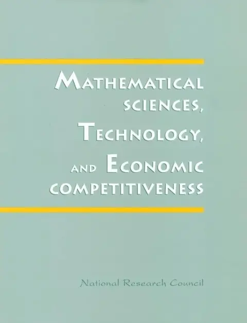 Cover of Mathematical Sciences, Technology, and Economic Competitiveness