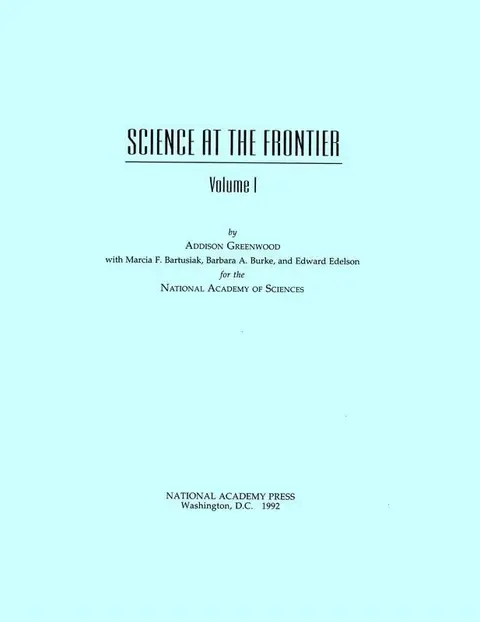 Cover of Science at the Frontier