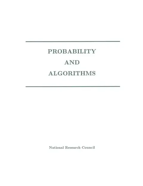Cover of Probability and Algorithms