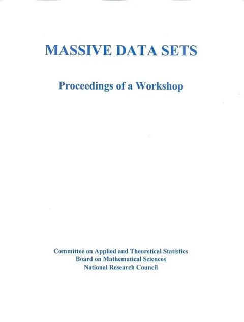 Cover of Massive Data Sets