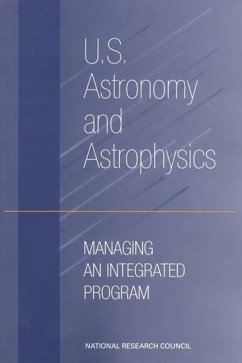 Cover of U.S. Astronomy and Astrophysics