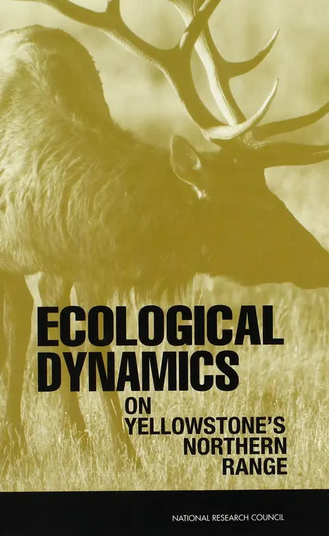 Cover of Ecological Dynamics on Yellowstone's Northern Range