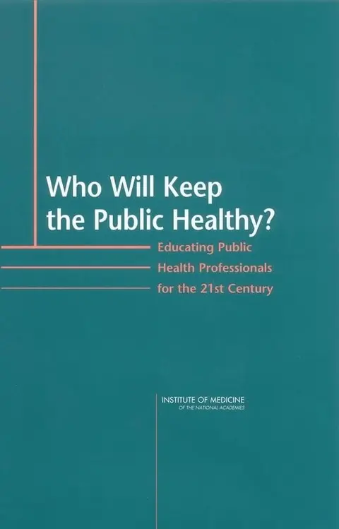 Cover of Who Will Keep the Public Healthy?
