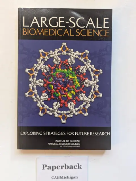 Cover of Large-Scale Biomedical Science