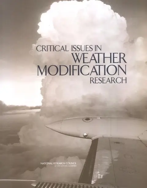 Cover of Critical Issues in Weather Modification Research