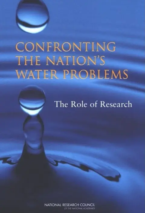 Cover of Confronting the Nation's Water Problems