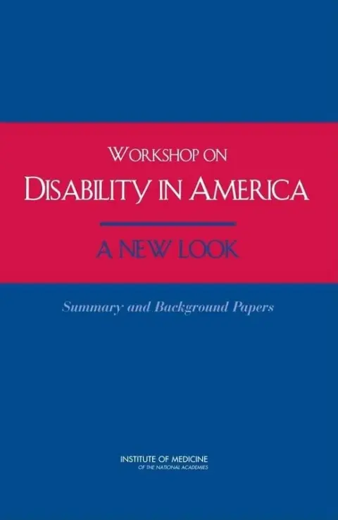 Cover of Workshop on Disability in America