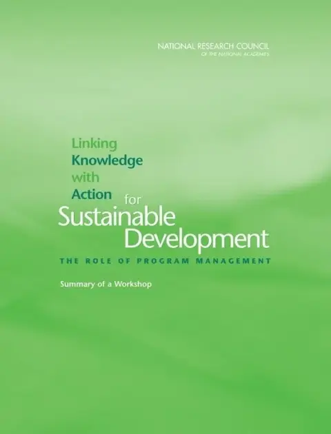 Cover of Linking Knowledge with Action for Sustainable Development