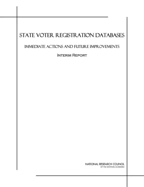 Cover of State Voter Registration Databases