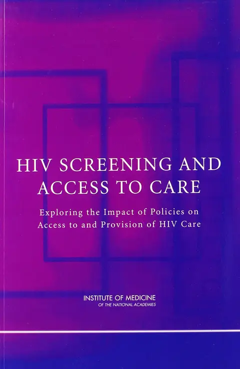 Cover of HIV Screening and Access to Care