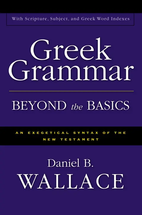 Cover of Greek Grammar Beyond the Basics